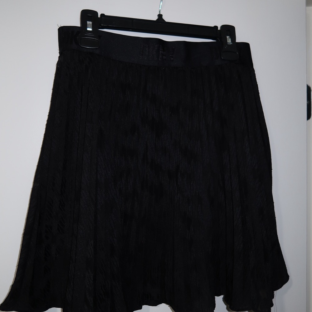 DKNY Black Skater Skirt
